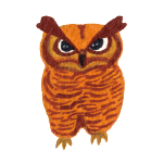 日替わりフクロウ