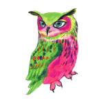 日替わりフクロウ