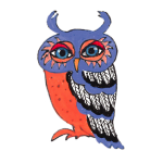 日替わりフクロウ